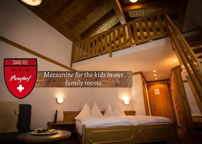 Berghof Garni - The Dom Collection Oda ve Kahvaltı Saas Fee